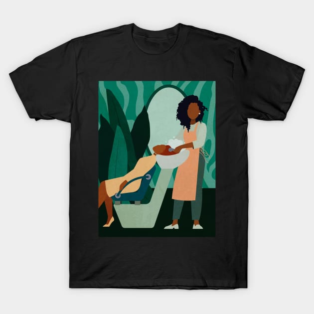 Dry Time T-Shirt by DomoINK